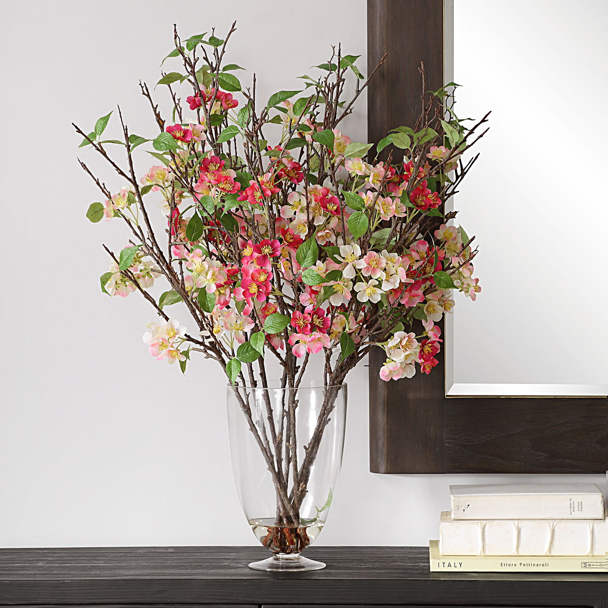Spring Blooms Centerpiece, Artificial Plants & Flower by Uttermost, 26" width x 35.25" height x 27.25" depth View 2