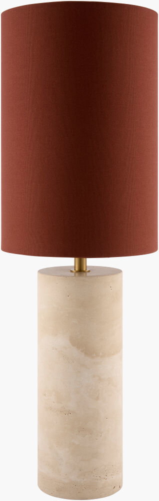 Tarnu Accent Table Lamp, by Surya, 9" width x 28" height