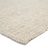 Rutledge Natural Solid Ivory/ Blue Area Rug (5'X8') thumbnail 6