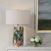 Verdant Multi-Colored Table Lamp, by Uttermost, 18" width x 27.75" height x 18" depth thumbnail 2