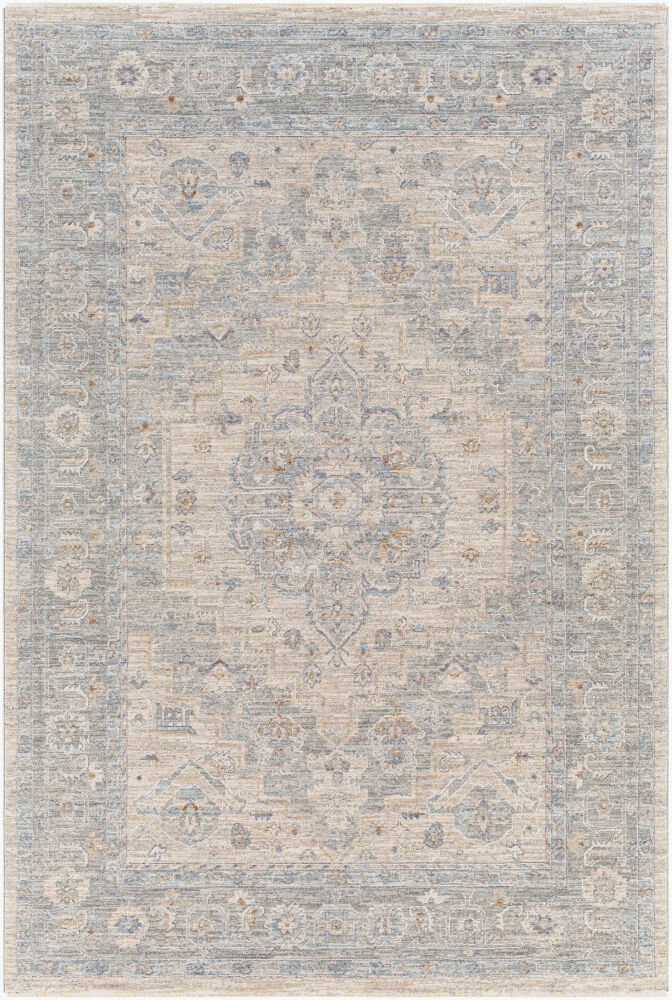 Avant Garde Machine Woven Rug, by Surya, 7'4.58" length x 4'11.84" width