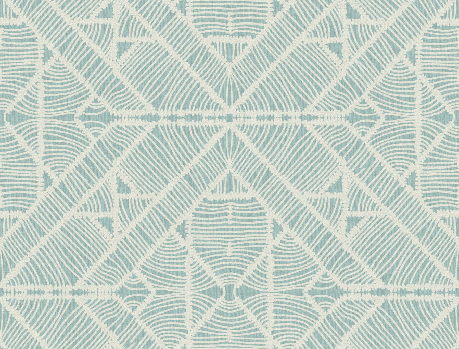 Diamond Macrame Aqua Wallpaper large image 