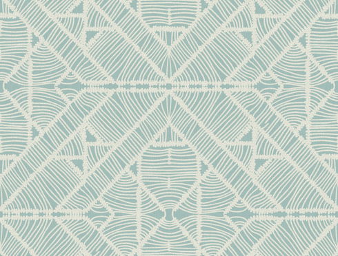 Diamond Macrame Aqua Wallpaper