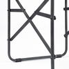 Direttore Black Iron Frame Black Leather Dining Chair thumbnail 13