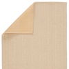 Handmade Handwoven Cream Area Rug thumbnail 3