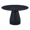 Templo Outdoor Dining Table Black, Outdoor Table by Moe's Home, 3'11.2" width x 2'5.9" height x 3'11.2" depth thumbnail 2