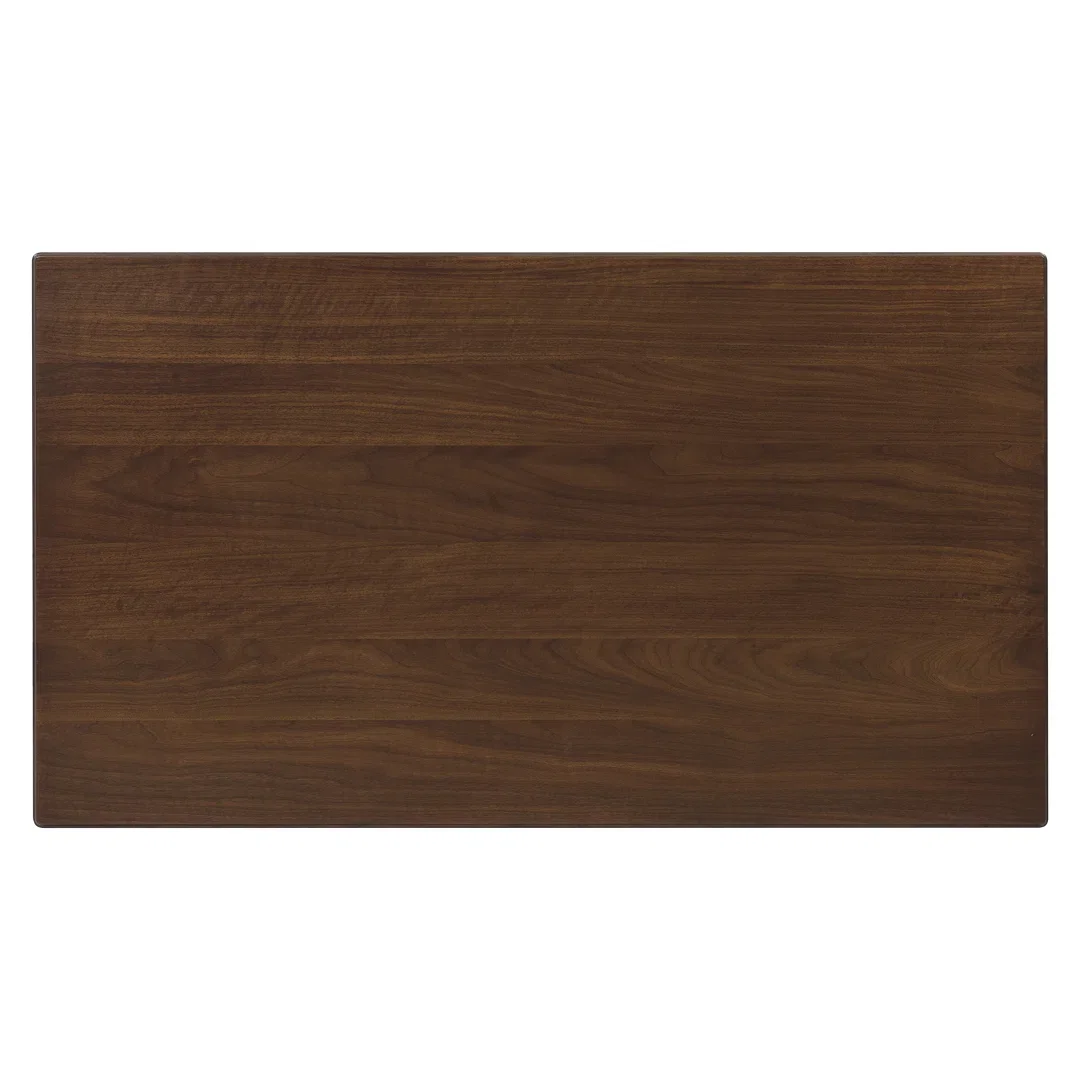 Archives Walnut Wood Dining Table, by Hooker Furniture, 60" width x 36" height x 34" depth View 3