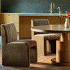 Sally Dining Chair Cedar Green, by Moe's Home, 20.1" width x 33.9" height x 24.2" depth thumbnail 8