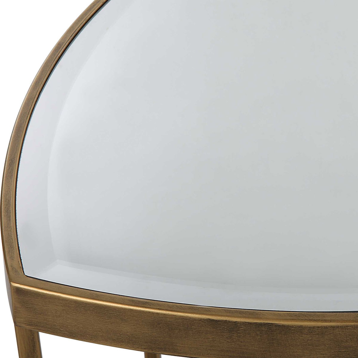 Vista Gold Nesting Tables Set Of 2, Coffee Table by Uttermost, 19.75" width x 23.75" height x 19.75" depth View 7