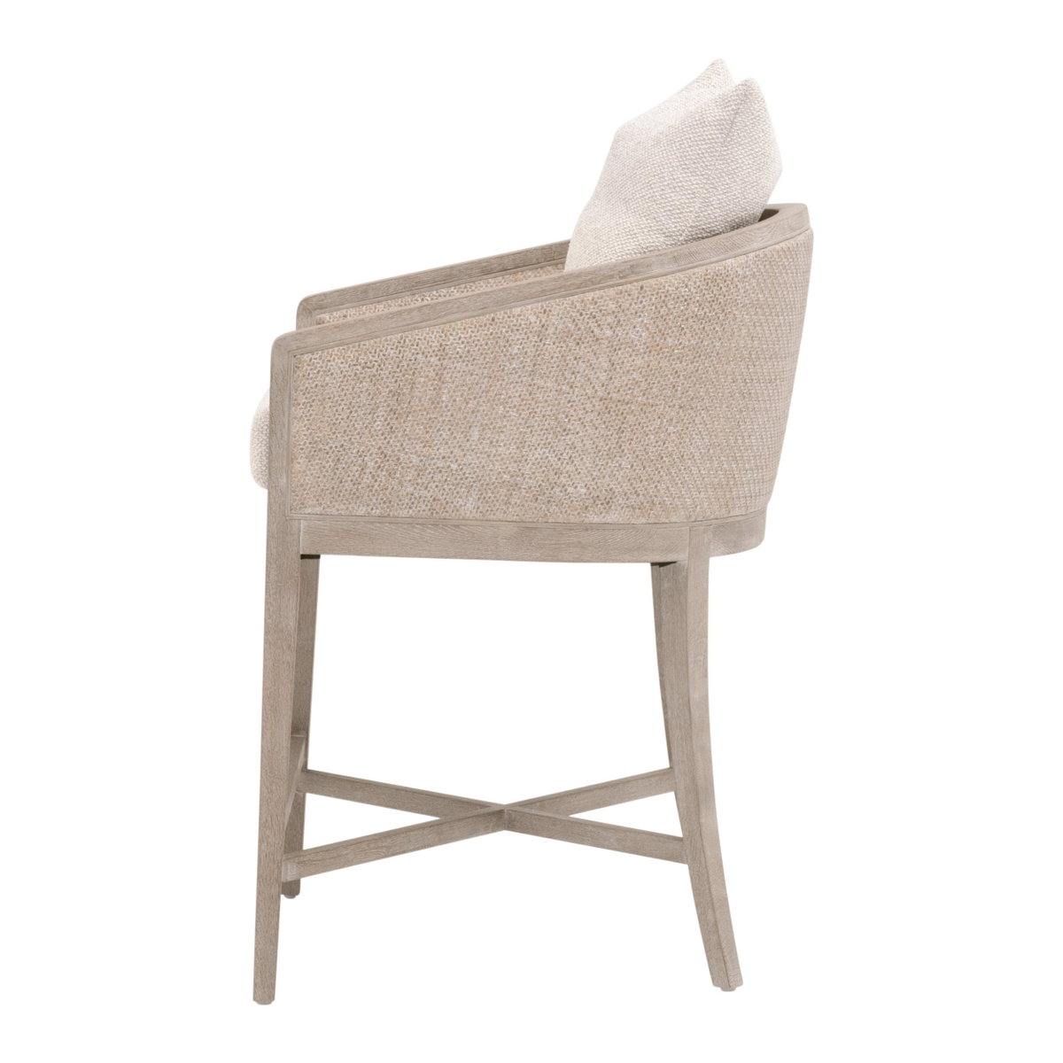 McGuire Counter Stool, Dining Chair by Essentials for Living, 22.5" width x 35.75" height x 26" depth View 3