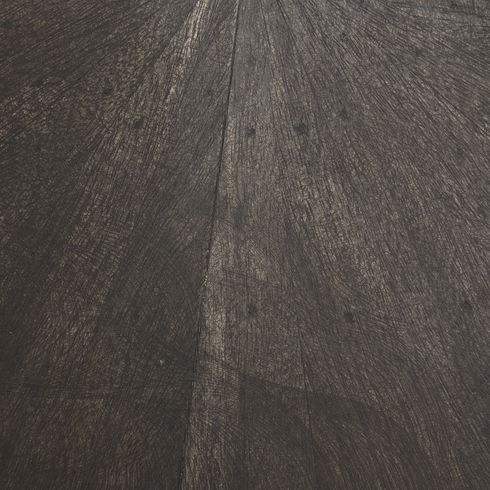 Arlo 20.5L x 20.5W x 24.4H Brown Wood with Black Metal End Table