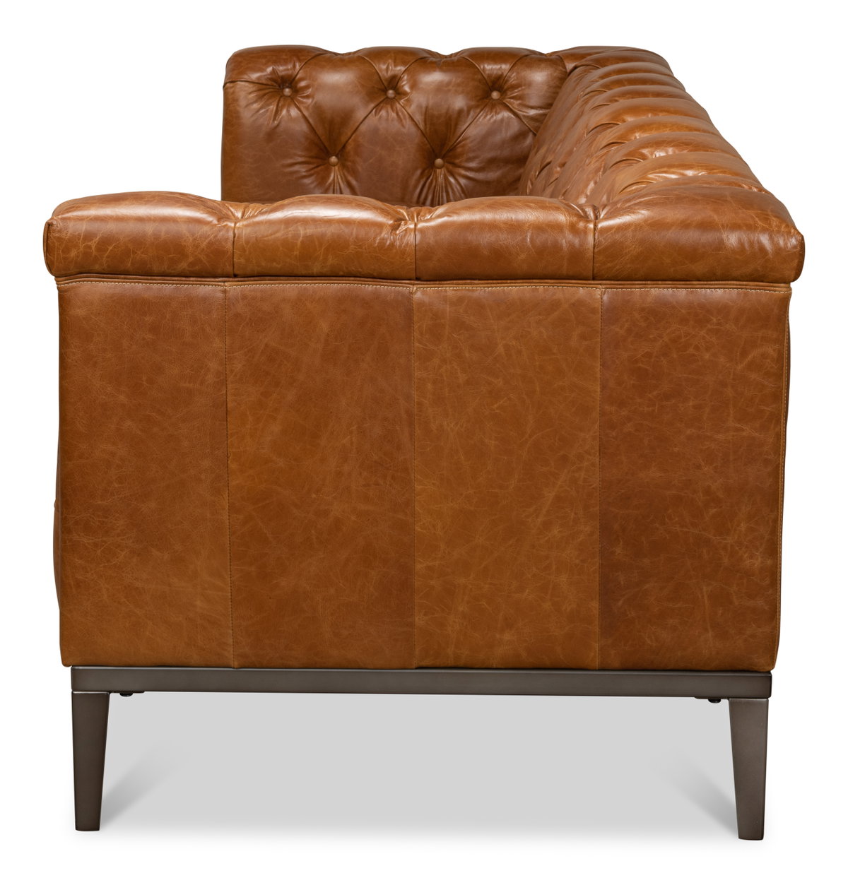 Cube Sofa, by Sarreid, 2'11" length x 7'4" width x 2'5" height View 9