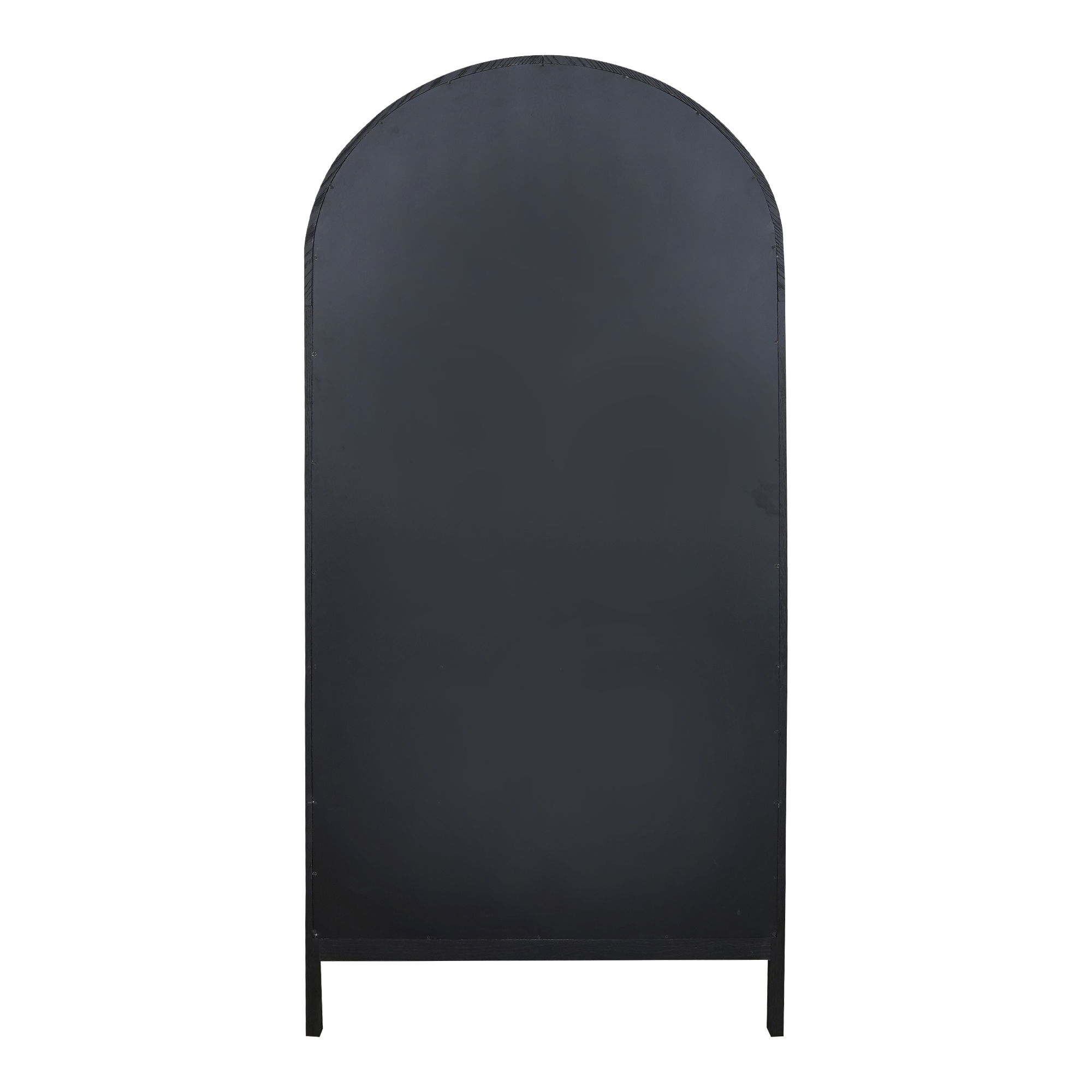 Wilde Display Cabinet Black Oak, Cabinets & Sideboard by Moe's Home, 37.5" width x 79" height x 16.5" depth View 5