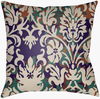Moody Damask Accent Pillow, Decorative Pillow by Surya, 18" length x 18" width thumbnail
