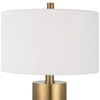 Adelia Ivory & Brass Table Lamp thumbnail 5