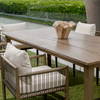 Teak Flow Natural Outdoor Bowl, Decorative Tray by Uttermost, 15.8" width x 10" height x 15.8" depth thumbnail 8