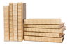 White Leather & Paper Books S/24, by Sarreid, 8" length x 2'6" width x 10" height thumbnail 4