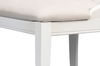 Deco Side Chair,Cortina White,Taupe, Dining Chair by Sarreid, 20" length x 21" width x 39" height thumbnail 6