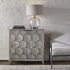 Catori Smoked Ivory Console Cabinet, Cabinets & Chest by Uttermost, 34" width x 34" height x 12" depth thumbnail 2