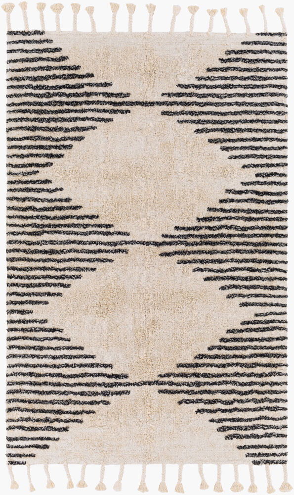 Khemisset Handmade Rug, by Surya, 7'6" length x 5' width