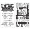 Cooking Conversions Wall Decals, by York Wall, 1'6" length x 10" width x 0.02" depth thumbnail