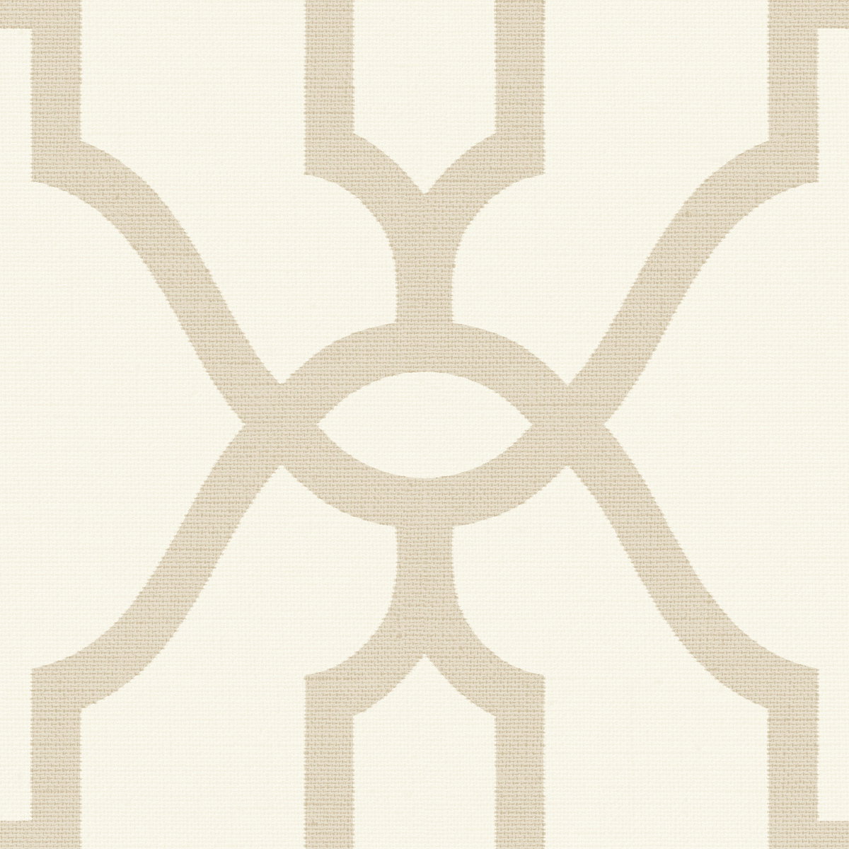 Woven Trellis Beige Wallpaper, by York Wall, 33' length x 1'8.5" width x 0.02" depth