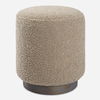 Avila Latte Round Ottoman thumbnail 0