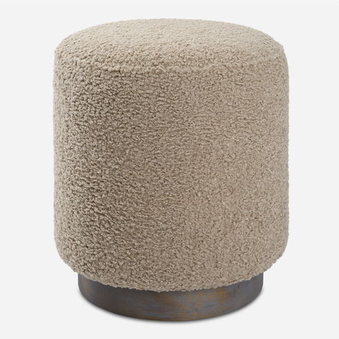 Avila Latte Round Ottoman