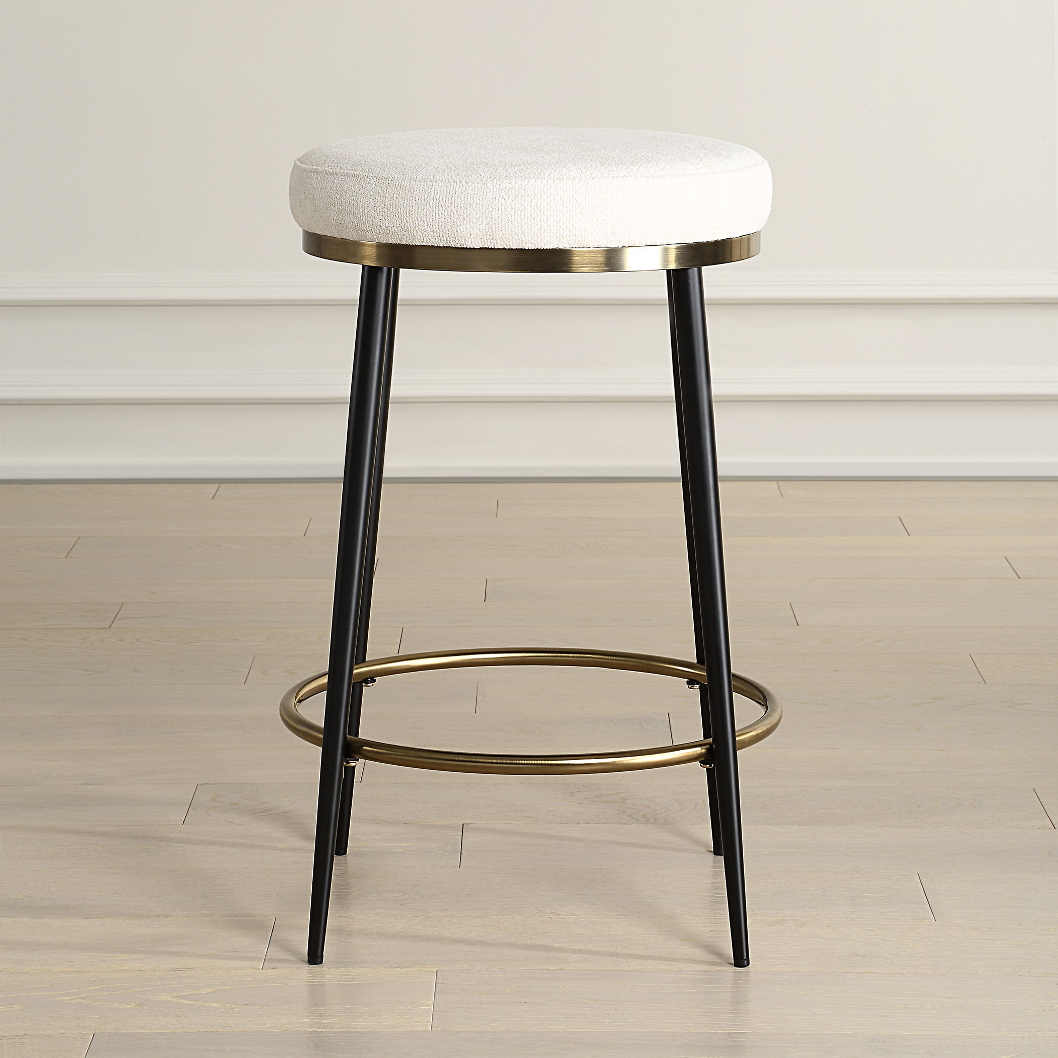 Ensemble Cream Counter Stool large image 