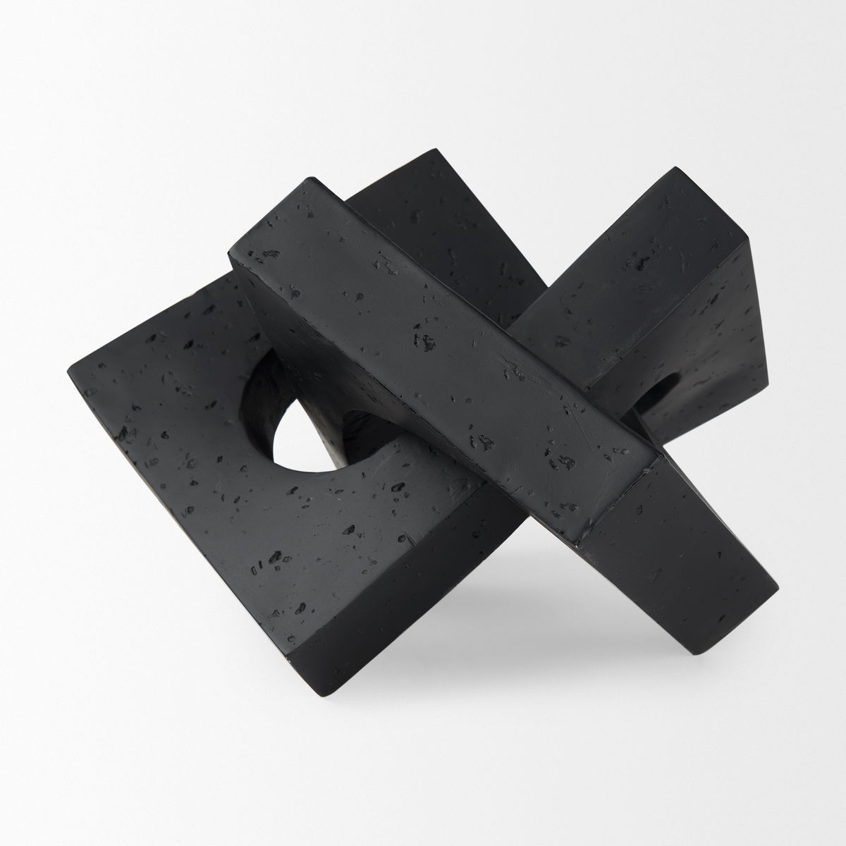 Linx  Large Resin Sculpture Decorative Object, by Mercana, 12.01" length x 12.01" width x 8" height View 5