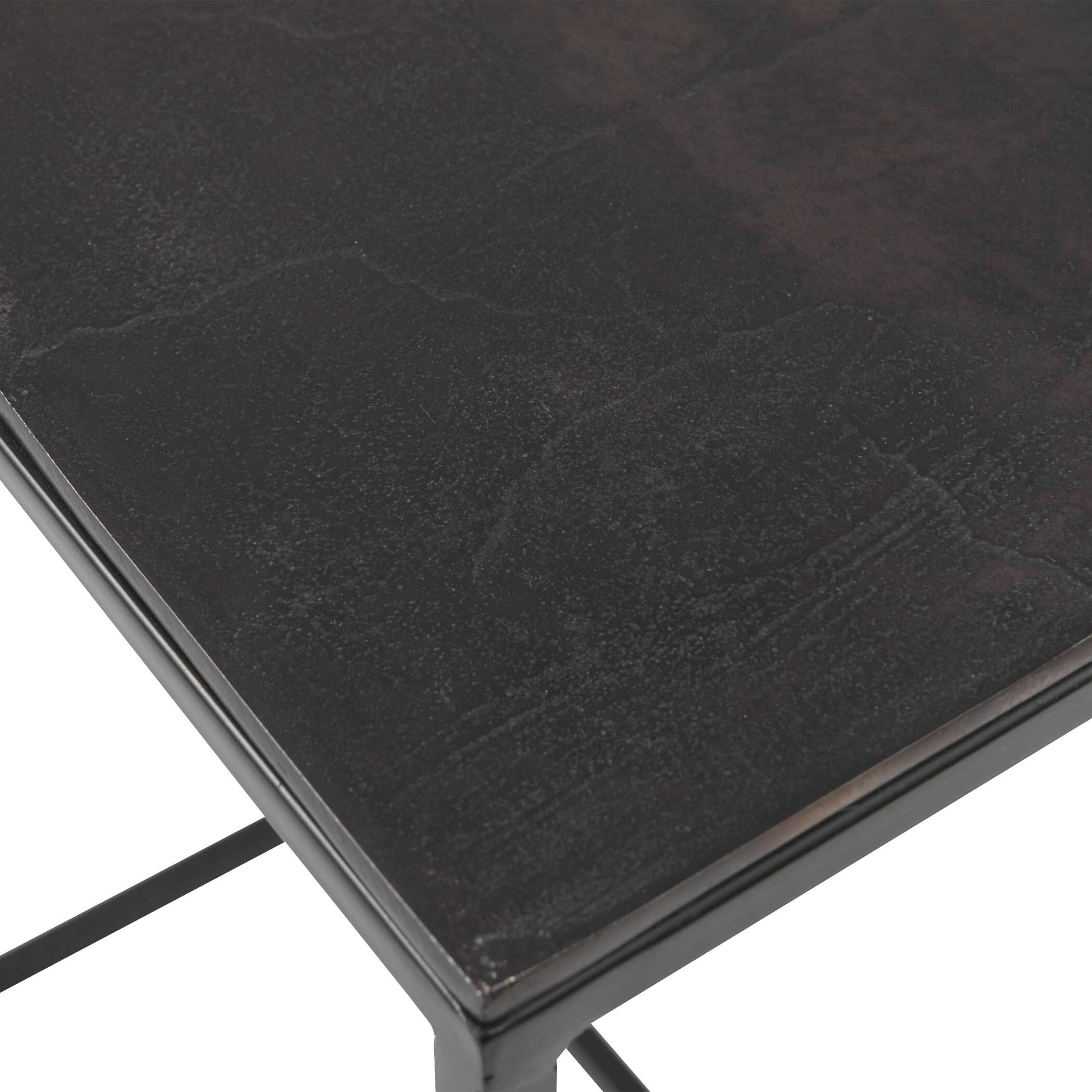 Coreene Iron Nesting Tables Set/3 large image 