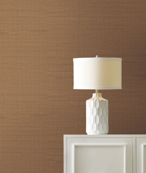 Maguey Sisal Gold Wallpaper