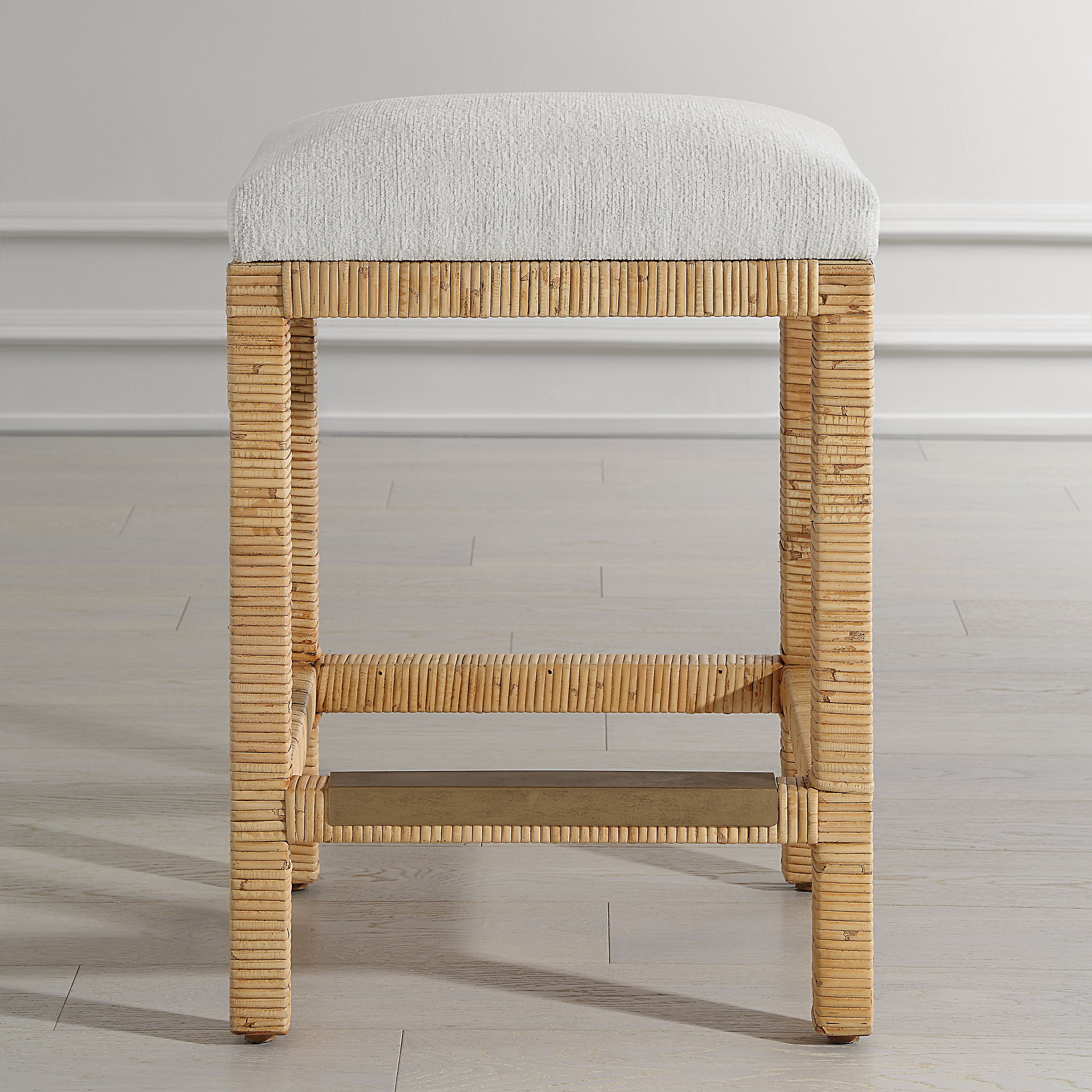 Muriel Rattan Counter Stool large image 