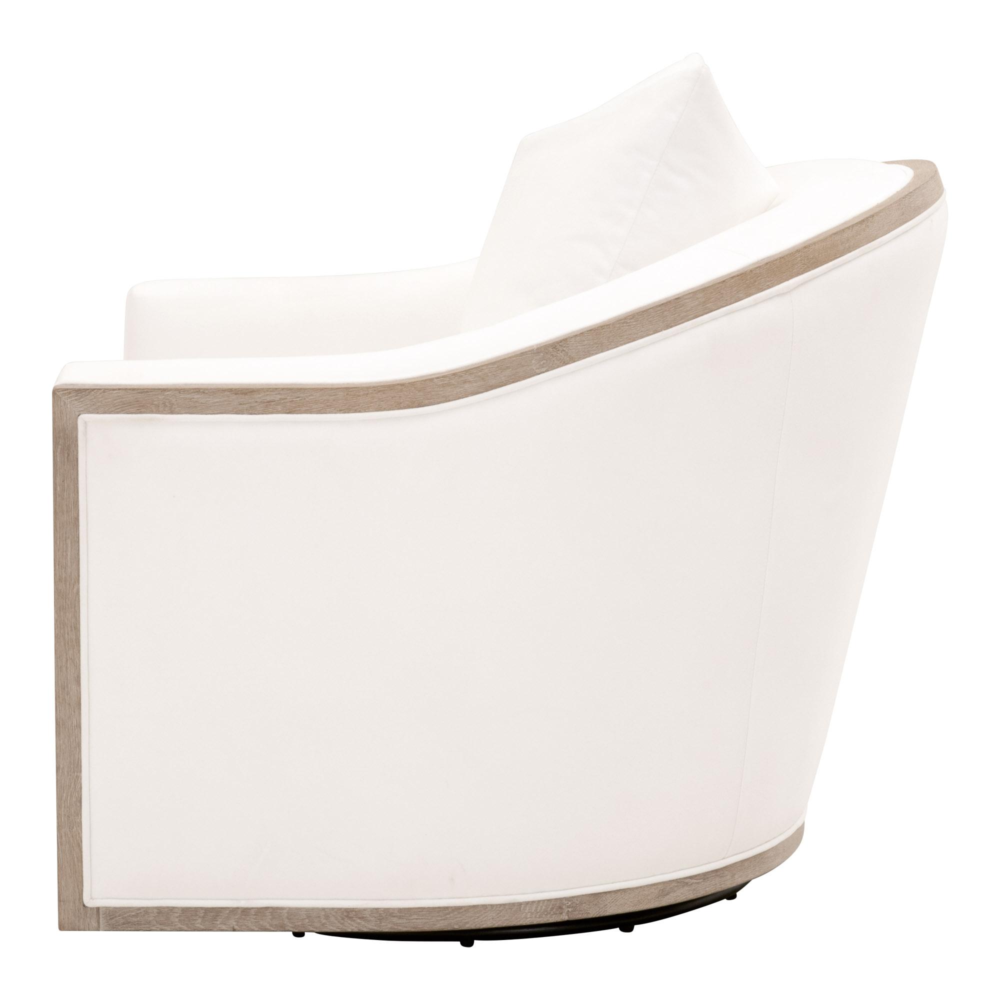 Paxton Swivel Club Chair large image 