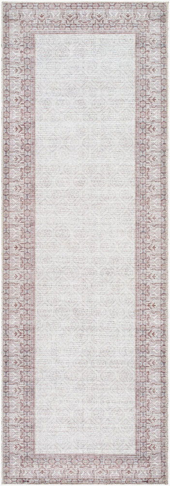 Rainier Machine Woven Rug, by Surya, 7'10.49" length x 2'7.5" width