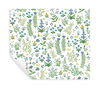 Menagerie Garden Blue Multicolor Peel & Stick Wallpaper thumbnail 3