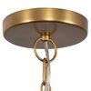Biswas Woven Jute 1 Light Pendant, Ceiling Light by Uttermost, 24" width x 18.75" height x 24" diameter x 24" depth thumbnail 6