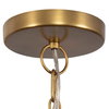 Biswas Woven Jute 1 Light Pendant, by Uttermost, 2' width x 1'6.75" height x 2' diameter x 2' depth thumbnail 6