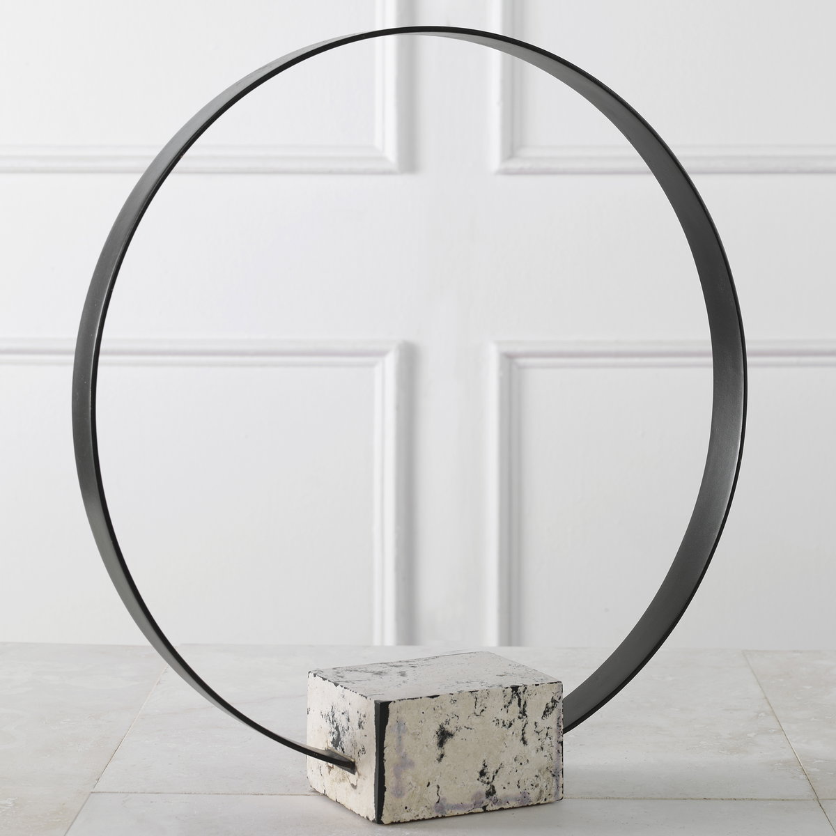 Around Again Circular Sculpture, Figurines & Statue by Uttermost, 18" width x 19" height x 4" depth View 2