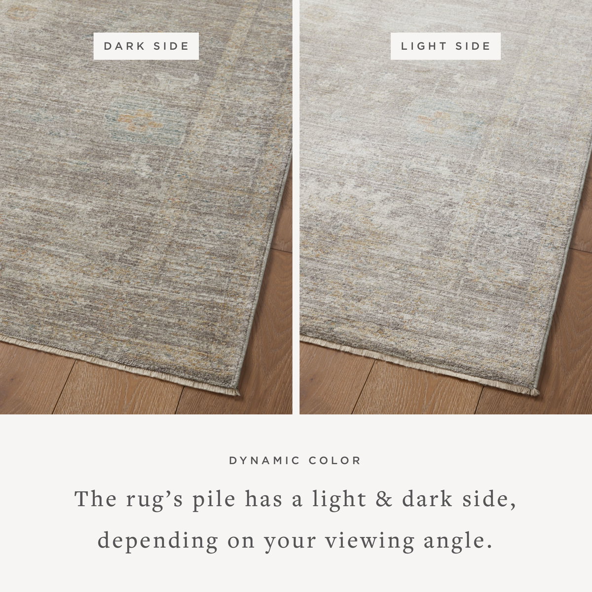 Magnolia Home by Joanna Gaines x Loloi Millie Rug, 3'6" length x 5'6" width View 3