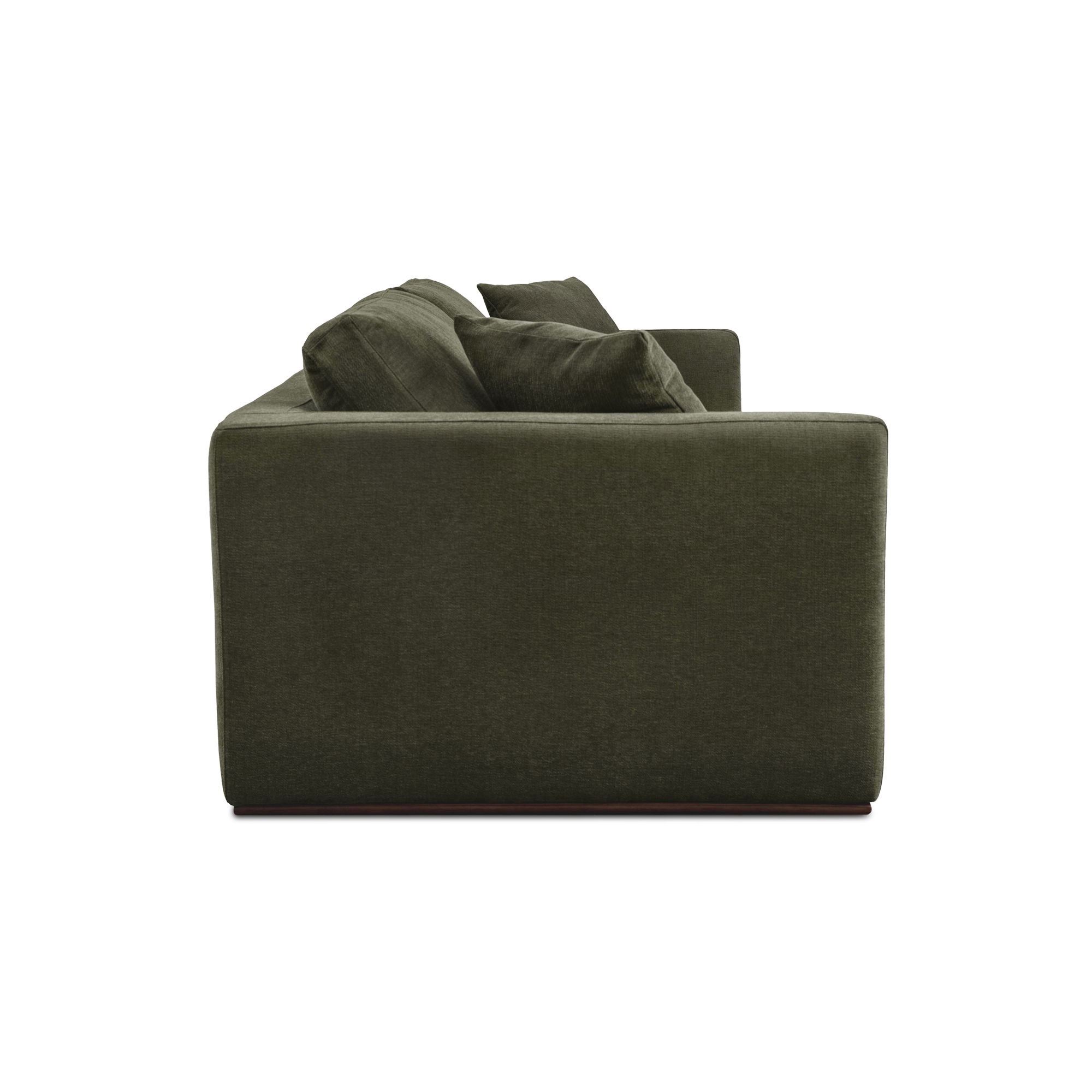 Rue Sleeper Sofa Deep Green, Sofa Bed by Moe's Home, 97.5" width x 25" height x 40.5" depth View 4