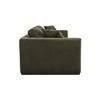 Rue Sleeper Sofa Deep Green, Sofa Bed by Moe's Home, 97.5" width x 25" height x 40.5" depth thumbnail 4