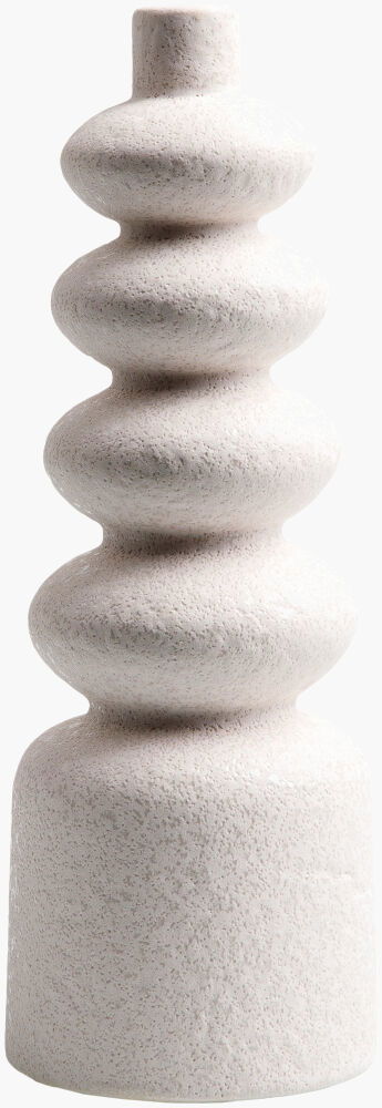 Konark Vase, by Surya, 3" width x 10" height