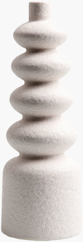 Konark Vase, by Surya, 3" width x 10" height