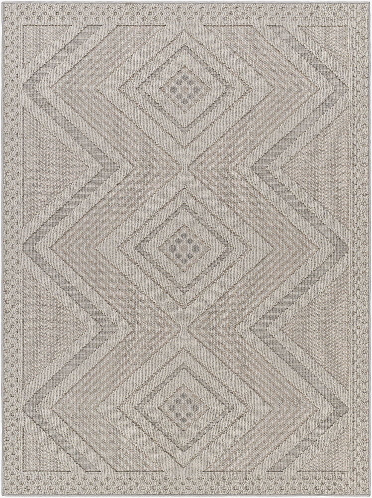 Rockport Machine Woven Rug, by Surya, 10'0.08" length x 7'10.49" width