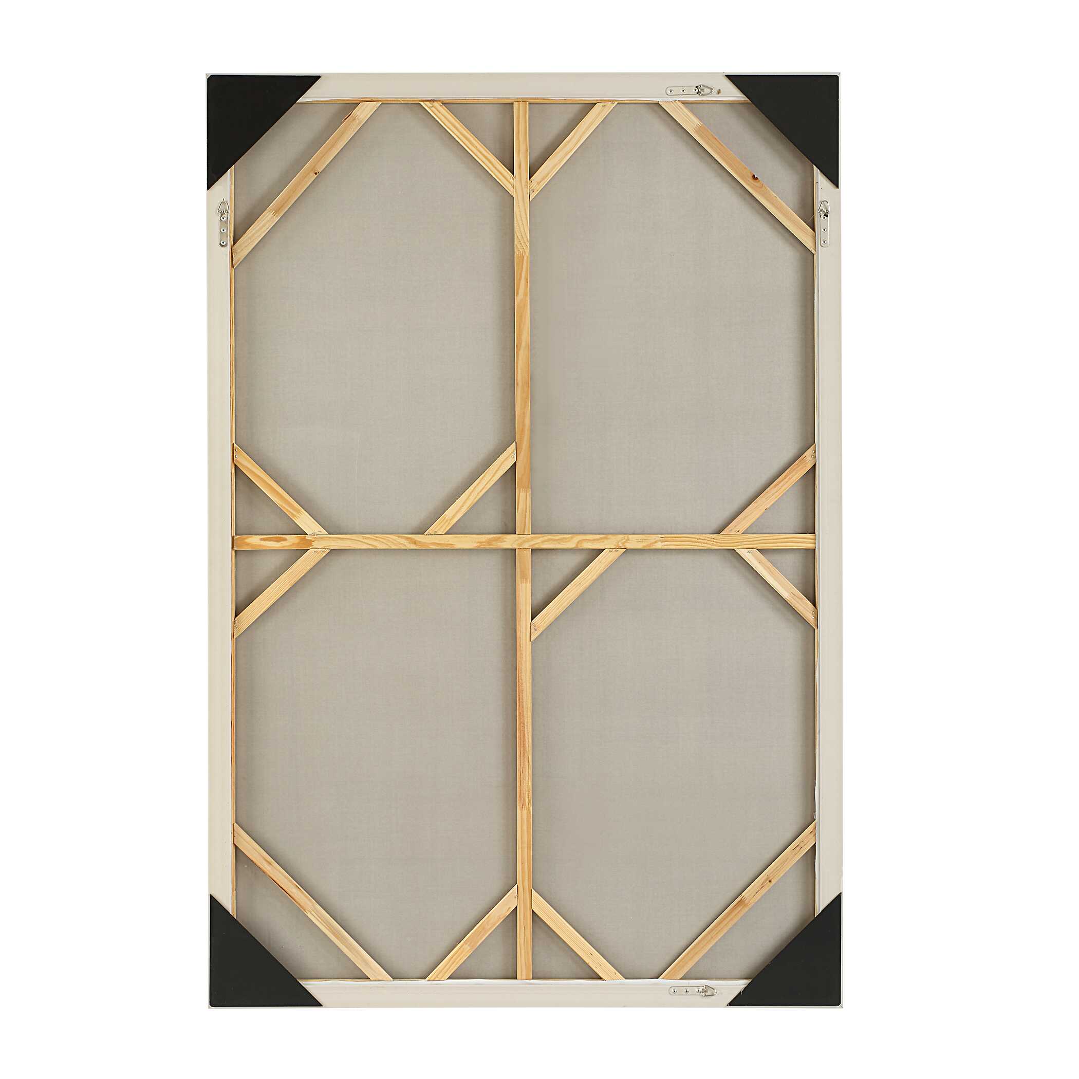 Erase Canvas Abstract Art, Painting by Uttermost, 49.75" width x 73.75" height x 1.5" depth View 8