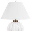 Irena White Sphere Table Lamp, by Uttermost, 22" width x 38.5" height x 22" depth thumbnail 5