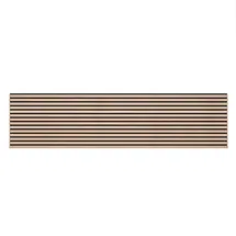 Online Designer Bathroom 94" L x 24" W Acoustic Wood Wall Paneling, Decorative Soundproof Panels for Walls and Ceilings, 3D Slat Wood Wall Panels