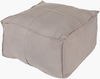 Solid Linen Pouf thumbnail 0