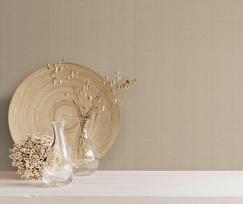Bali Basketweave Straw Wallpaper